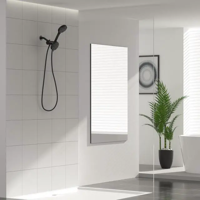 Alt view image 2 of 7 - Lordear 8-Mode Rainfall Showerhead and Handheld Shower In Matte Black