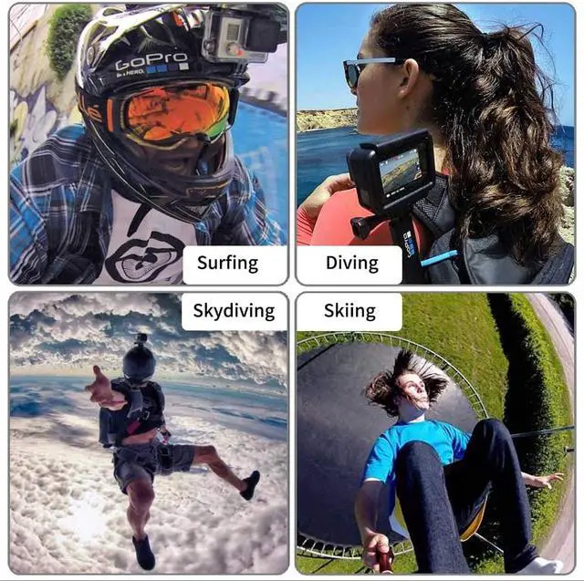 Alt view image 6 of 6 - Artman Housing Case Filter Compatible with GoPro Hero 7 Black,Hero 6 Black,Hero 5 Black and Hero 2018 Waterproof Diving Protective Housing Shell+3 Pack Filter+24 Anti-Fog Insert+Bracket Accessories