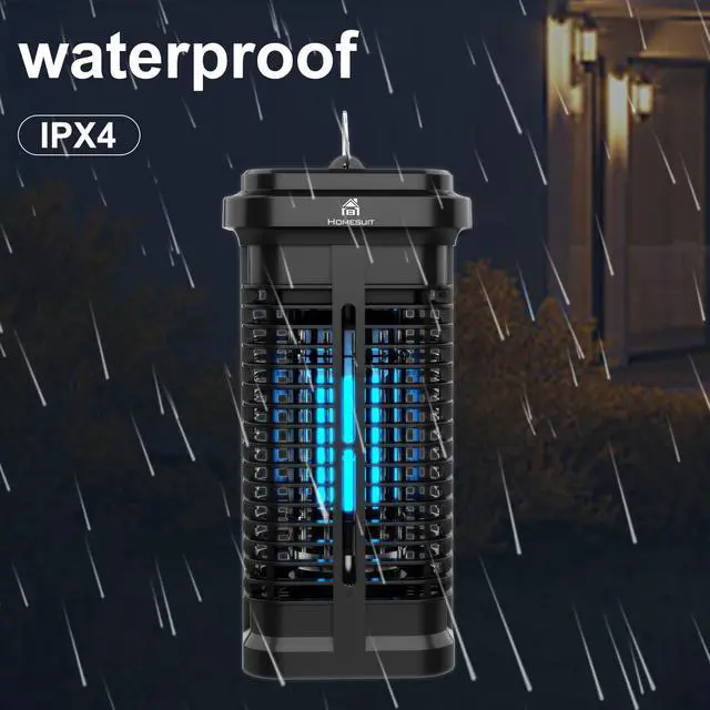 Alt view image 5 of 6 - Homesuit Bug Zapper Outdoor and Indoor 20W , High Powered 4000V Electric Mosquito Trap Indoor, Waterproof Mosquito Zapper Outdoor, Electronic Mosquito Killer, Insect Zapper for Home Backyard Patio