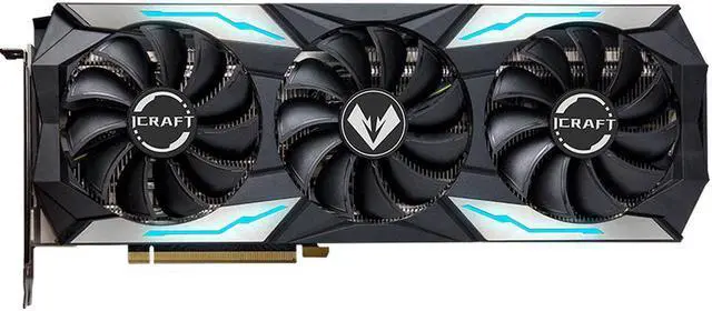 Alt view image 3 of 6 - MAXSUN Nvidia GeForce RTX 3060 iCraft OC Edition 12G GDDR6 Computer Video Graphics Cards GPU For Gaming PC PCI Express 4.0 x16 RGB HDMI 2.1
