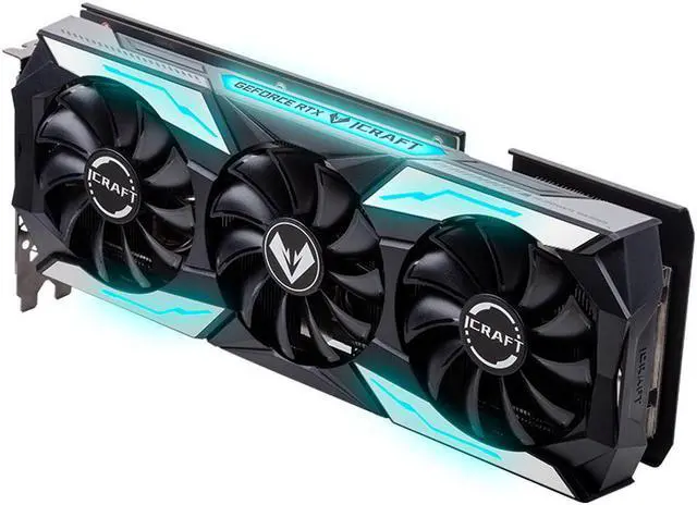 Alt view image 7 of 6 - MAXSUN Nvidia GeForce RTX 3060 iCraft OC Edition 12G GDDR6 Computer Video Graphics Cards GPU For Gaming PC PCI Express 4.0 x16 RGB HDMI 2.1