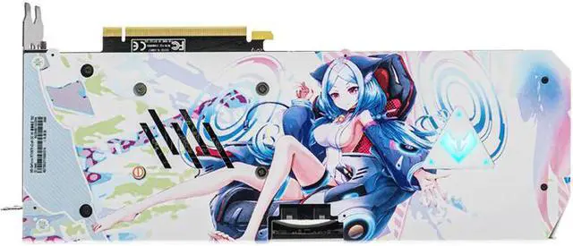 Alt view image 4 of 7 - MAXSUN GeForce RTX 3070 Ti 8GB GDDR6X iCraft Limited Edition Video Gaming Graphics Card GPU for Computer Gaming PC, RGB, Metal Back Plate, PCI Express 4.0 x16 HDMI 2.1 Video Gaming Graphics Cards