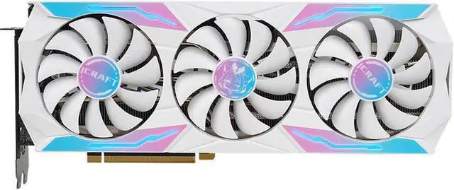 Alt view image 2 of 7 - MAXSUN GeForce RTX 3070 Ti 8GB GDDR6X iCraft Limited Edition Video Gaming Graphics Card GPU for Computer Gaming PC, RGB, Metal Back Plate, PCI Express 4.0 x16 HDMI 2.1 Video Gaming Graphics Cards