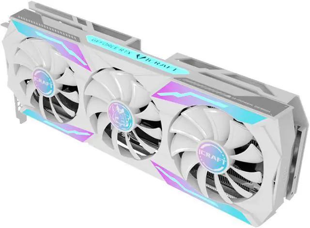 Alt view image 7 of 7 - MAXSUN GeForce RTX 3070 Ti 8GB GDDR6X iCraft Limited Edition Video Gaming Graphics Card GPU for Computer Gaming PC, RGB, Metal Back Plate, PCI Express 4.0 x16 HDMI 2.1 Video Gaming Graphics Cards