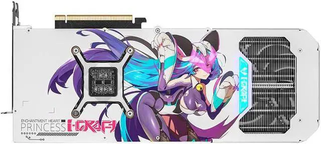 Alt view image 6 of 7 - MAXSUN GeForce RTX 4080 OC 16GB iCraft Anime GPU Graphics Card GDDR6X, PCI Express 4.0 X16, 256-bit, 3x DisplayPort 1.4a, HDMI 2.1a Video Card