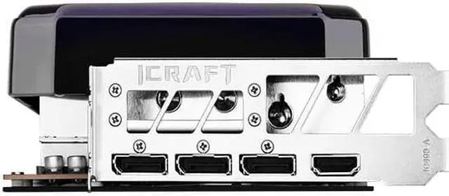 Alt view image 6 of 6 - MAXSUN Geforce RTX 4080 iCraft OC 16G GDDR6X Computer Graphics Card for Gaming PC Doodles RGB Backplate HDMI2.1 PCIE 4.0 X16 GPU