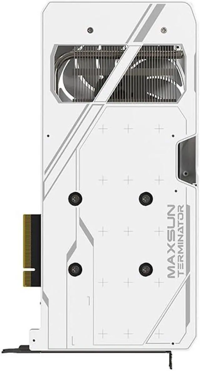 Alt view image 3 of 5 - MAXSUN GeForce RTX 4060 8G GDDR6 Video Gaming Graphics Card, PCIE 4.0, 128 Bit, 3X Display Port 1.4a, HDMI 2.1, DLSS 3 PC Computer Graphics Cards White GPU