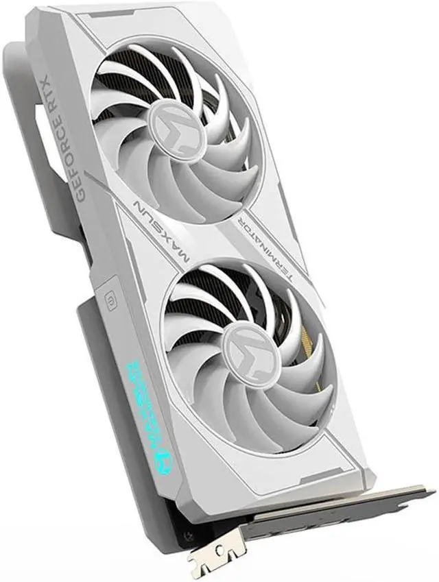 Alt view image 5 of 5 - MAXSUN GeForce RTX 4060 8G GDDR6 Video Gaming Graphics Card, PCIE 4.0, 128 Bit, 3X Display Port 1.4a, HDMI 2.1, DLSS 3 PC Computer Graphics Cards White GPU