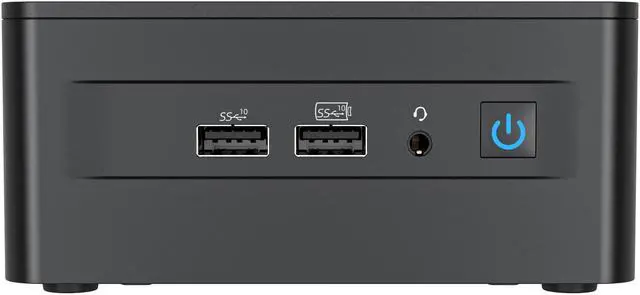 Alt view image 2 of 12 - Intel NUC 12 Pro, Newest 12th Gen Core i5-1240P, Barebone, Intel Iris Xe Graphics 8K, WiFi 6E, Vesa Mounting Bracket