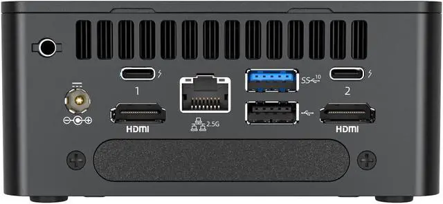 Alt view image 4 of 12 - Intel NUC 12 Pro, Newest 12th Gen Core i5-1240P, Barebone, Intel Iris Xe Graphics 8K, WiFi 6E, Vesa Mounting Bracket