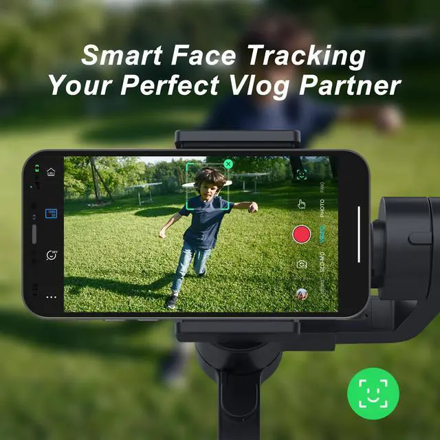 Alt view image 4 of 7 - 3-Axis Gimbal Stabilizer for iPhone 13 12 11 Pro Max XS X XR Samsung s21 s20 Android Smartphone, Handheld Gimble with Focus Wheel, Phone Stabilizer for Video Recording Vlog - FUNSNAP Capture 2s Combo