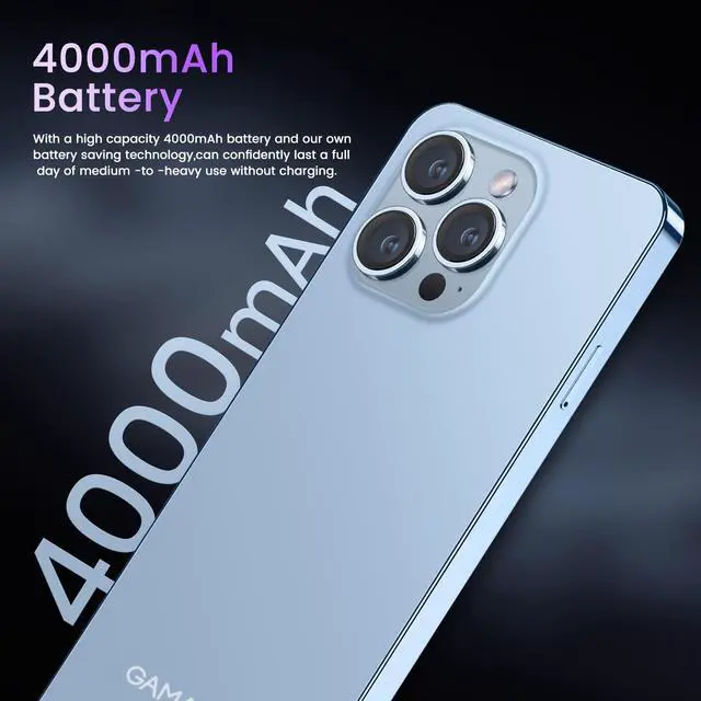 Alt view image 5 of 7 - GAMAKOO G14 Android Cell Phones Dual SIM 64GB+4GB 6.52" HD+ Display | Octa-Core | 4000mAh Long Battery | Expandable to 128GB | Android 10.0 | Cheap 4G Unlocked Smartphone Gold
