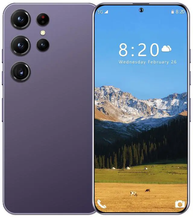 Main image of GAMAKOO G25 Ultra 5G Smartphone Dual Sim 6GB+128GB | 6.8 inch Screen | Android 15 | 5000 mAh Battery | 5MP+16MP | Cheap Unlocked Cell Phone Purple