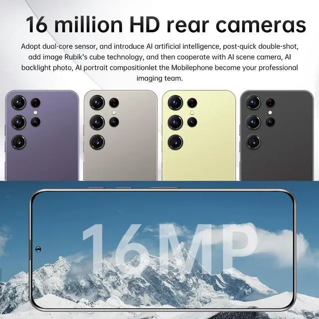 Alt view image 5 of 7 - GAMAKOO G25 Ultra 5G Smartphone Dual Sim 6GB+128GB | 6.8 inch Screen | Android 15 | 5000 mAh Battery | 5MP+16MP | Cheap Unlocked Cell Phone Gold