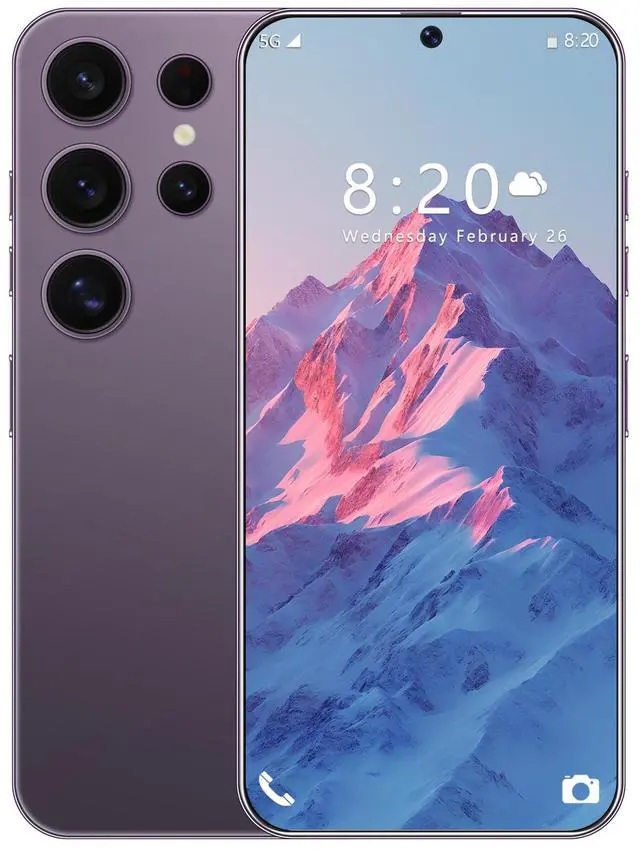 Main image of GAMAKOO G25 Ultra 5G Smartphone Dual Sim 8GB+256GB | 7 inch Screen | Android 15 | 6000 mAh Battery | 16MP+48MP | Cheap Unlocked Cell Phone Purple