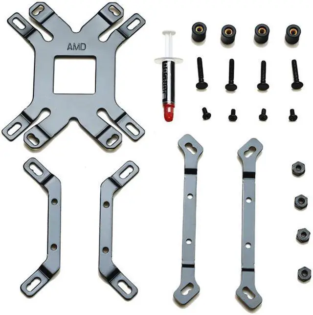 Alt view image 7 of 7 - JONSBO MX600 Dual Fan CPU Cooler , HDT 6 Copper Heat-pipes   Aluminum Fin for AMD /Intel LGA775/1200/115X, 131mm PWM Dual Fan , 5V Adressable RGB Top Cover,Fully Covered Armor,  Gray