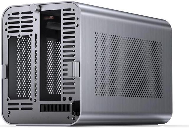 Alt view image 6 of 7 - JONSBO N1 Mini-ITX NAS Chassis, ITX Computer Case, 5+1 Disk Bays NAS Mini Aluminum with Steel Plate Case, Built-in 14cm Fan, Only SFX Power Bite, Support H 70mm CPU Cooler