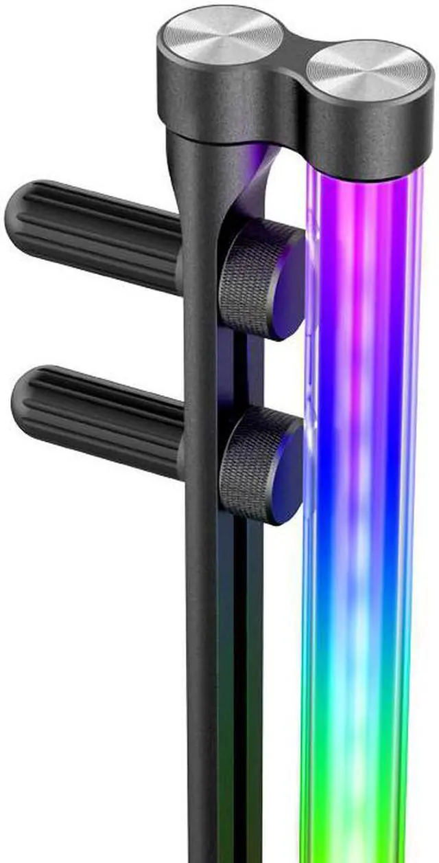 Alt view image 6 of 7 - JONSBO VC30, 5V ARGB Graphics card GPU Brace ,H223mm, Graphics card holder for ATX / MATX /ITX , Handscrew Adjust Height with Dual Support, Stronger Magnet Base, Aluminum Magnesium Alloy, Black