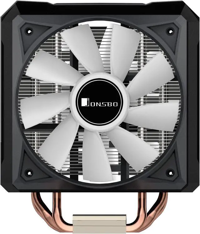 Alt view image 5 of 7 - JONSBO CR1100 ARGB, Performance CPU Cooler, Air Cooler H165mm,  6 Copper Heatpipes ARGB Sync PC for AMD Ryzen/Inte LGA1200/1151, 2x120mm ARGB PWM Fan Blade Detachable,  ARGB Top Cover &  Sides, Gray