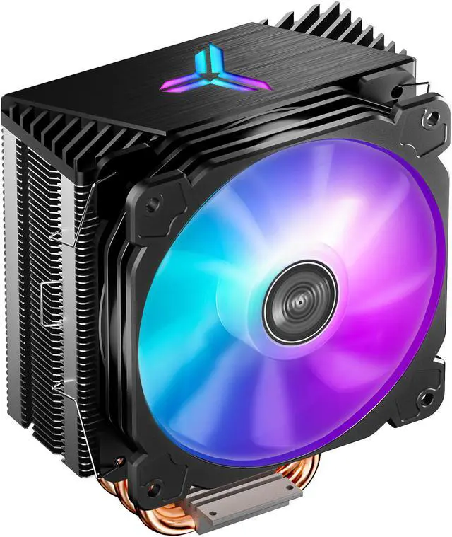 Main image of JONSBO CR1000 PRO CPU Cooler , Air Cooler RGB H158mm, 6 Copper Heat Pipe Insert Aluminum Fin for AM4/AM5 /Intel LGA115X, 120mm PWM RGB Fan with Detachable Blade, Top Cover RGB, Black