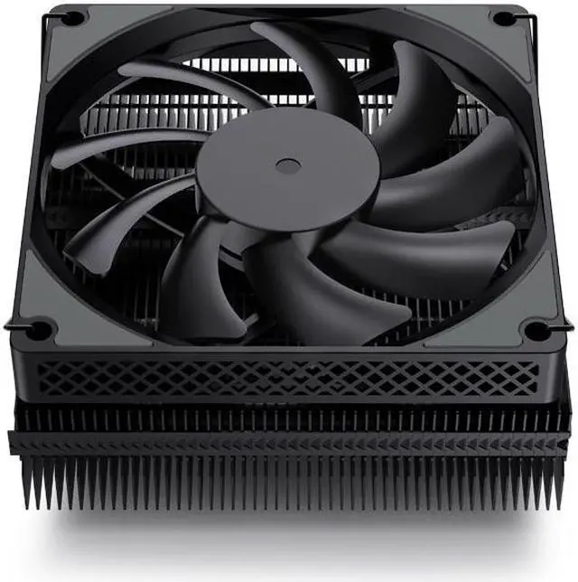 Alt view image 2 of 7 - JONSBO HX4170D BLACK JONSBO HX4170D BLACK High Performance CPU Cooling ,  H45.30mm,Down-flow Radiator, Full reflow Welded Fins Strong Copper Base with 4 High Load Heat Pipes, Black