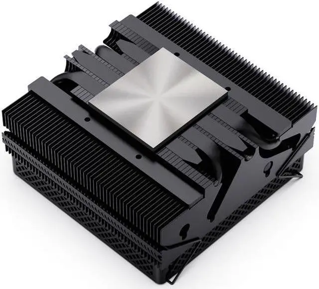 Alt view image 5 of 7 - JONSBO HX4170D BLACK JONSBO HX4170D BLACK High Performance CPU Cooling ,  H45.30mm,Down-flow Radiator, Full reflow Welded Fins Strong Copper Base with 4 High Load Heat Pipes, Black