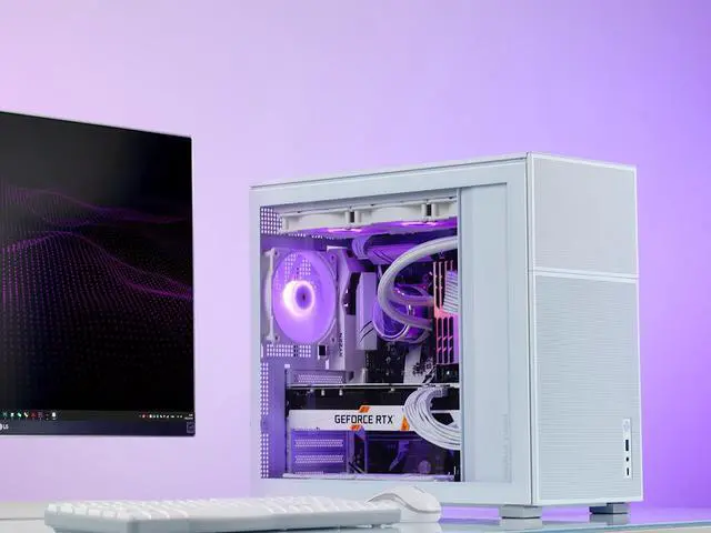 Alt view image 4 of 7 - JONSBO D41MESH WHITE ATX Computer Case, Tempered Glass-1 Side,Support MB ATX/M-ATX ,Support GPU RTX 4090(335-400mm),360/280/240AIO,Power ATX/SFX:100mm-220mm,Multiple Tool-free Design, White