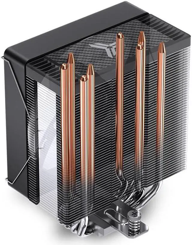 Alt view image 7 of 7 - JONSBO CR1000 EVO ARGB CPU Cooler,Silent Series CPU Cooler , Air Cooler  H154mm, 4 Copper Heat Pipe Insert Aluminum Fin for AM4/AM5/Intel LGA1700, 120mm PWM ARGB 9-blades Fan,Top Cover ARGB, Black