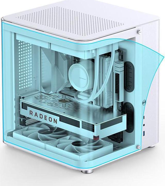 JONSBO TK-1 WHITE V.2.0 Micro ATX Mini Tower Computer CASE