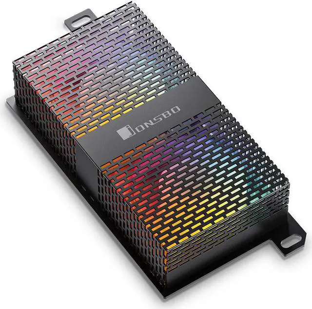 Main image of JONSBO NF-1 BLACK Memory Cooling, DDR5 Active Cooling,Compatible with ATX MB,Dual 5020 Fans, Addressable RGB Fan, Black