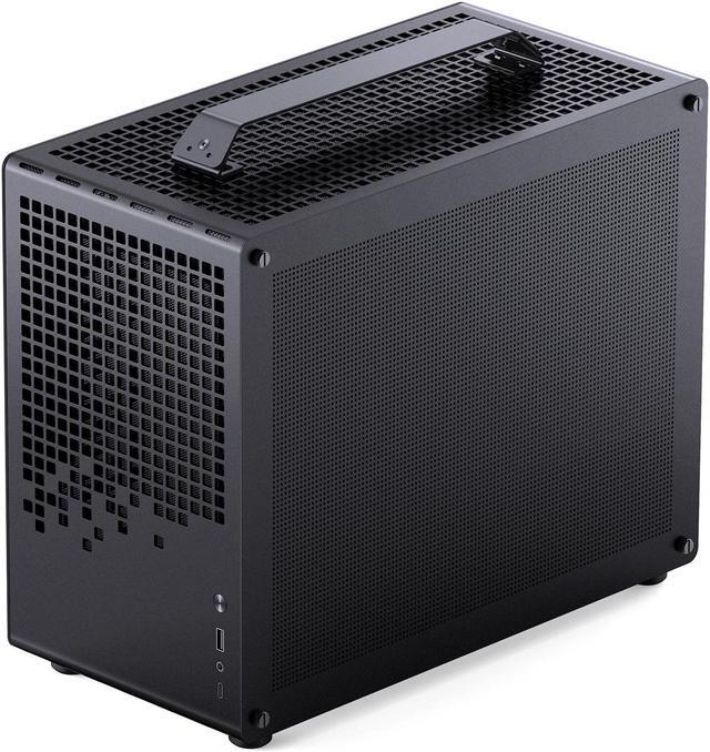 Alt view image 6 of 7 - JONSPLUS Z20 BLACK Micro-ATX Computer Case,with Detachable Carrying handle , Mini Size, High-performance Hardware Compatible, Support 240AIO, H160mm Cooler, Black