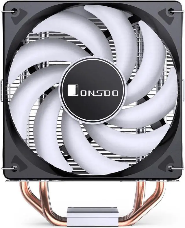 Alt view image 5 of 7 - JONSBO CR1000E BLACK 120MM Single Tower CPU Cooler , 4 Heatpipes Radiator , RGB, PWM Air Cooler Supports LGA1700,D-TDP:210W, Black