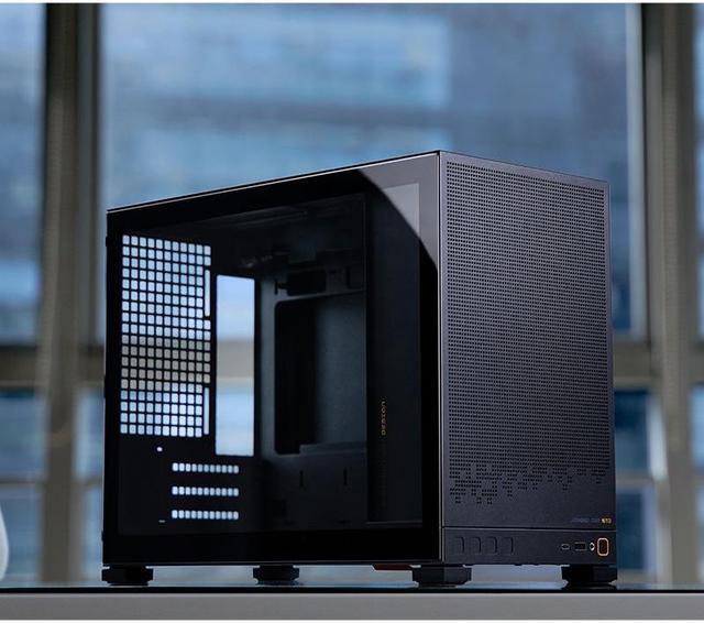 Alt view image 3 of 7 - JONSBO D32 STD Micro-ATX PC Case,High Compatibility Mini Desktop Case, Support MATX Back-Connect/BTF MB,365mm GPU/240AIO/163mm Air Cooler, ATX/SFX-L/SFX PSU, USB3.2 PC Gaming Case,Black