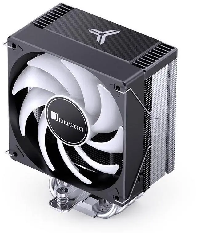 Alt view image 3 of 7 - JONSBO CR1000 MAX ARGB CPU Cooler,Silent Series CPU Fan , Air Cooler H154mm, 6 Copper Heat Pipe Insert Aluminum Fin for AM4/AM5/Intel LGA1700 coole, 120mm PWM ARGB Fan,Top Cover ARGB, D-TDP230W, Black