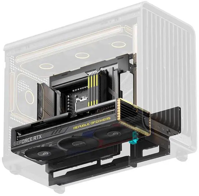 Alt view image 3 of 6 - JONSBO D33 Black Micro ATX PC Case, High Airflow MATX case with Tempered Glass Panel, 9 Fan Positions,High Compatibility,Supports MATX BTF MB, 435mm GPU/360AIO/172mm Air Cooler,ATX/SFX PSU, Black