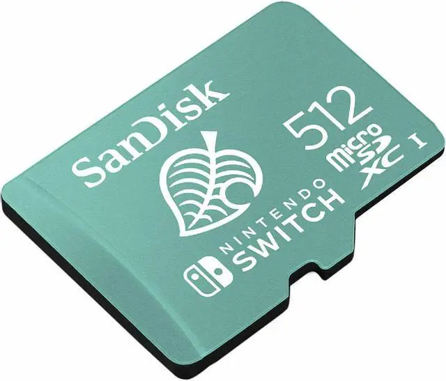 Alt view image 4 of 4 - Sandisk 512Gb Nintendo Switch Micro Sd Memory Card Sdsqxao-512G-Gnczn