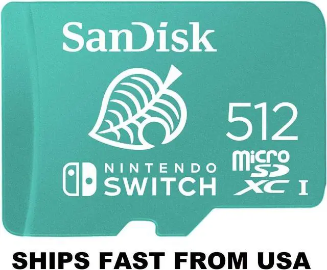 Main image of Sandisk 512Gb Nintendo Switch Micro Sd Memory Card Sdsqxao-512G-Gnczn
