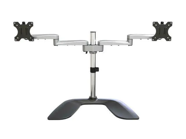 Alt view image 3 of 6 - Armdualss Dual Monitor Stand - Articulating Arms - Height Adjustabl