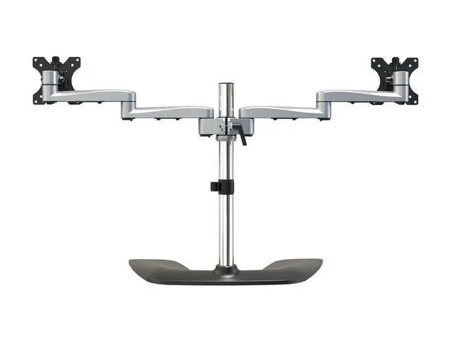 Alt view image 4 of 6 - Armdualss Dual Monitor Stand - Articulating Arms - Height Adjustabl