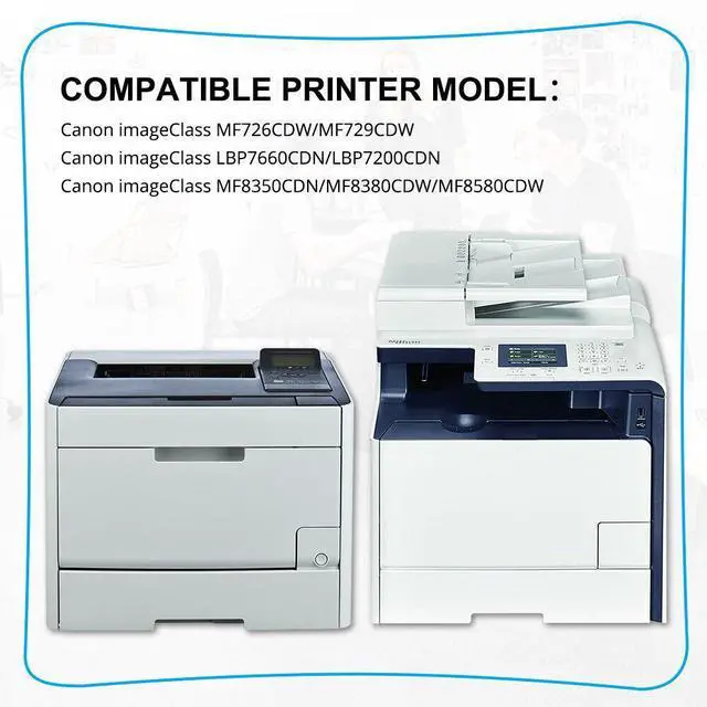 Alt view image 3 of 7 - 4 Toner Cartridge Black Color Set For Canon 118 ImageClass MF8580Cdw lbp7200cdn - OEM