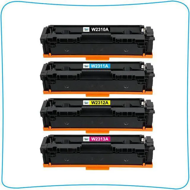 Alt view image 2 of 7 - 4x Color Toner W2310A Compatible with HP 215A Pro M155 M182nw M183fw MFP No Chip - OEM