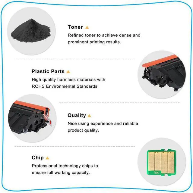 Alt view image 7 of 7 - 10 CF287A 87A Toner Compatible with HP Enterprise M506dh/ MFP M527dn /Pro M501dn - OEM
