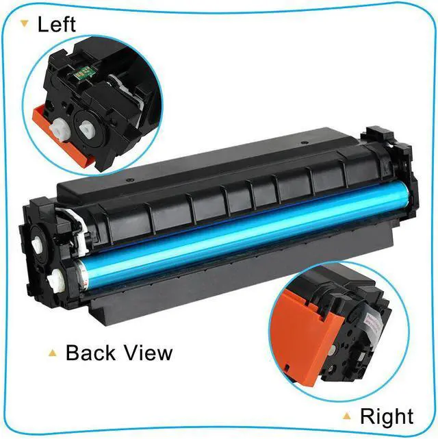Alt view image 3 of 7 - 4 x Toner Cartridges Compatible with HP 410X CF410X M452dn MFP M477fnw M477fdw - OEM