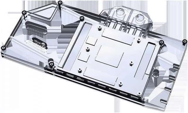 Alt view image 5 of 13 - Bykski Full Coverage GPU Water Block and Backplate for Sapphire RX 6800 / 6900 Super Platinum (A-SP6900XT-X)