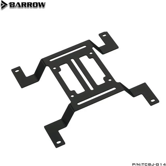 Alt view image 4 of 8 - Barrow Offset Pump Mounting Bracket for 140mm Radiators (TCBJ-G14)