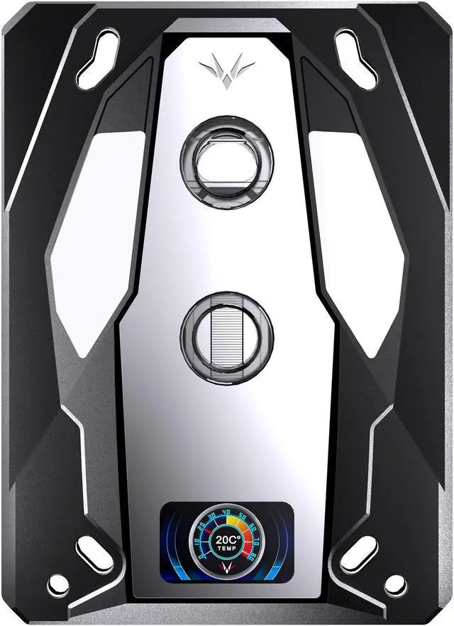 Alt view image 5 of 12 - Granzon Advanced CPU Block With Temperature Display For AMD Ryzen3/5/7/9/ThreadRipper, Water Cooling Cooler GAMS AMD Platform