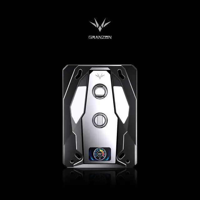 Alt view image 2 of 12 - Granzon Advanced CPU Block With Temperature Display For AMD Ryzen3/5/7/9/ThreadRipper, Water Cooling Cooler GAMS AMD Platform