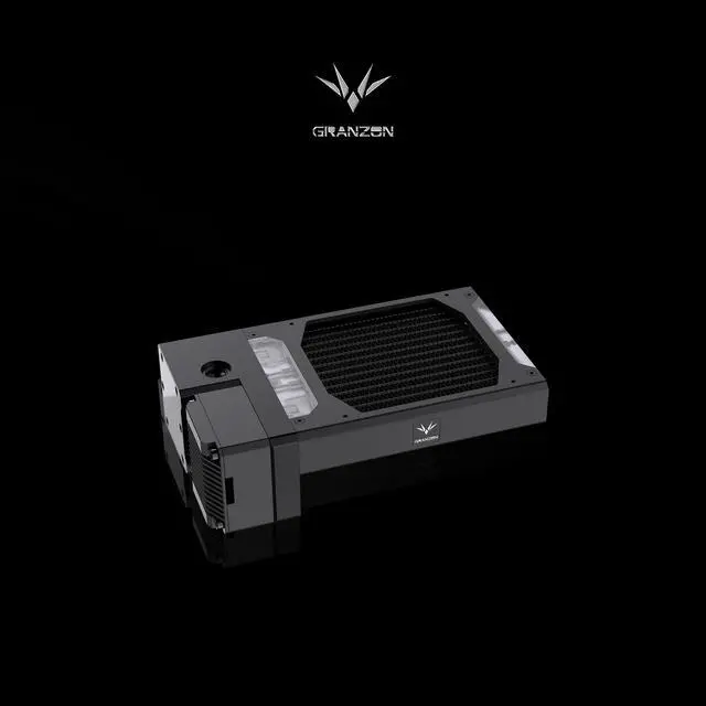 Alt view image 3 of 6 - Granzon GZMN 120/240/360/480mm Integrated Pump Radiator Combination AIO , Water Cooling System Thin section For 120*120mm Fans