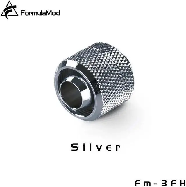 Alt view image 6 of 6 - FormulaMod 10x13 / 10x16mm Soft Tube Fitting , Copper G1/4" Fitting For Soft Tube , Fm-3FH Fm-3FB