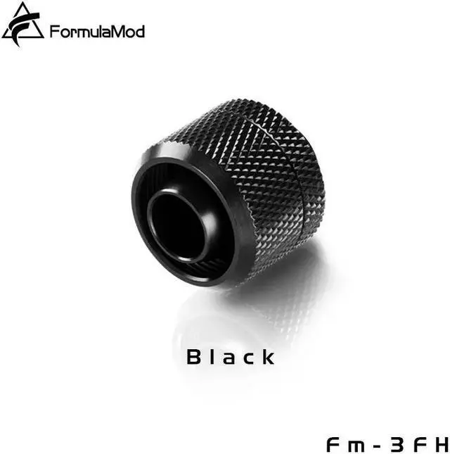 Alt view image 3 of 6 - FormulaMod 10x13 / 10x16mm Soft Tube Fitting , Copper G1/4" Fitting For Soft Tube , Fm-3FH Fm-3FB